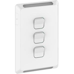 SWITCH VERT 3G 20A/16AX 250V XW PDLP383-XW PDL PRO