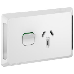 SOCKET SW HORIZ SINGLE 10A 250V XW PDLP394-XW PDL PRO