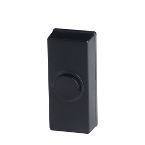 BELL PUSH 0-24VDC COSMOS BLACK UNLIT CHM0178