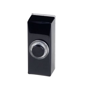 BELL PUSH 0-24VDC QUASAR BLACK LIT CHM0180