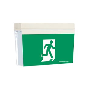 EXIT WEATHERPROOF L10 SURFACE MNT LED LCWELED-R