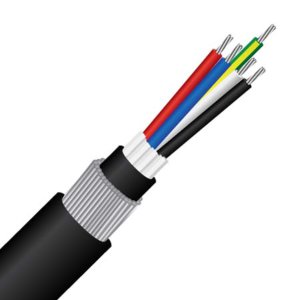 CABLE CONTROL POWER 4C+E 4.0MM BLK MASER 0.6/1KV SWA