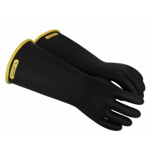 GLOVE HV ASTM CL2 17KV 16IN YLW/BLK SZ11 MARIGOLD