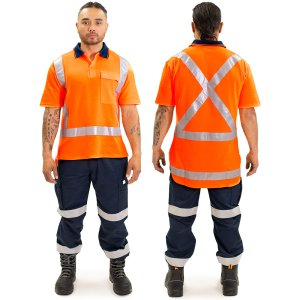 POLO TTMC-W17 (X) S/S QWIKDRI ORA 23301OX-3XL