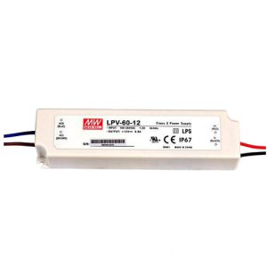 POWER SUPPLY LED CV 60W 12V 5A IP67