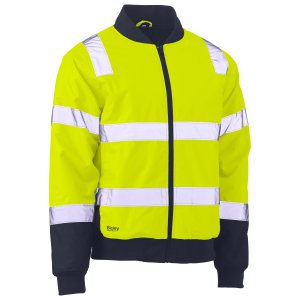 JACKET HV 2 TONE BOMBER TAPED Y/N XL BISLEY
