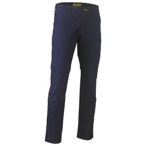 PANTS STRETCH COTTON DRILL BLK 92 BISLEY