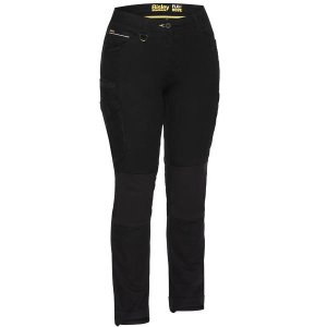 PANTS WOMENS CARGO BLK 6 FLX & MOVE BISLEY