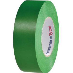 (I) TAPE PVC 19MMX20M GRN HPI740 HELLERMANN TYTON