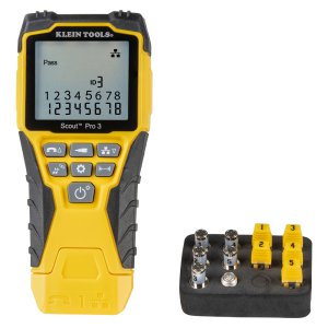 TESTER STARTER KIT FOR COAX/DATA/ETHERNET SCOUT PRO 3 KLEIN
