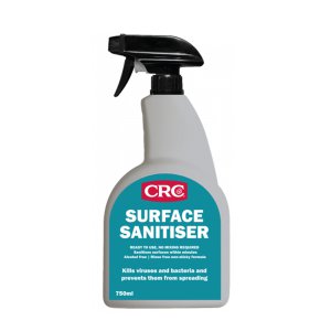 SANITISER SURFACE BLK TRIGGER 750ML CRC
