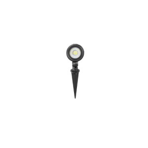 GARDEN SPIKE LIGHT 6W 3000K IP65 BLK MINI