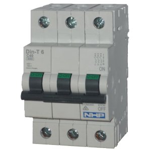 MCB DIN-T6 6KA 3P 32A C CURVE