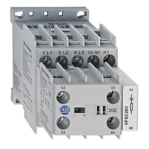 CONTACTOR MINI 4KW 3P 400-415V AC COIL 1NC AUX