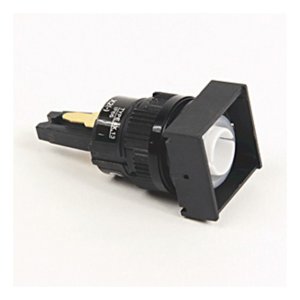 PUSHBUTTON/PILOT LIGHT 16MM EXT MOM OPERATOR SQUARE BEZEL