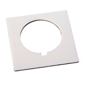 LEGEND PLATE 47X47MM GRY BLANK