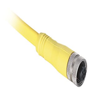CABLE PVC YLW 6PIN 22AWG AC-MICRO-F 2M