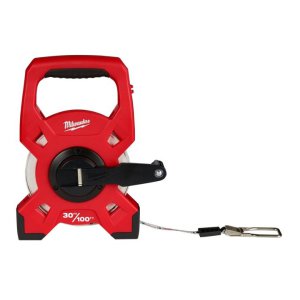TAPE MEASURE OPEN REEL F/GLASS 30M/100FT