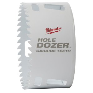HOLESAW CARBIDE TEETH 89MM 3-1/2IN HOLE DOZER