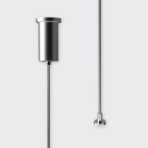 SUSPENSION WIRE BARREL BASE 4M ANODISED