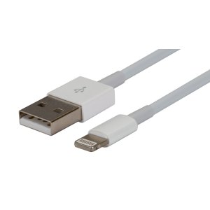 CABLE 2M USB-A TO LIGHTNING CHARGE & SYNC C-IP5-2 DYNAMIX