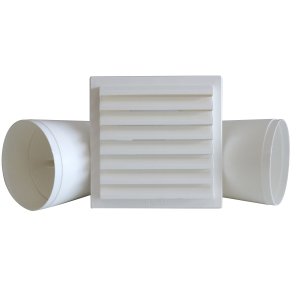 THRU WALL & BACKDRAUGHT KIT 100MM L310 INTELLIVENT