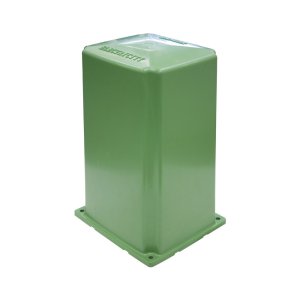 PILLAR LID TALL NON VENTED GREEN KULAK