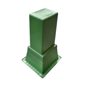 PILLAR LID BASE TALL NON VENTED GREEN & DBOLT KULAK