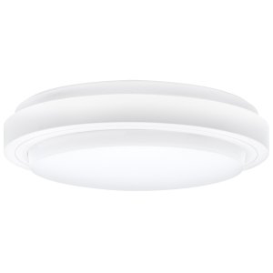BUTTON LED DIM 240V 10W/15W 3K/4K WHT 200MM DIAM IP54