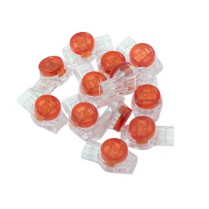 TELECOM SPLICE CONNECTORS RED 3W 100PCS