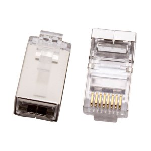 PLUG RJ45 8P8C CAT6 2 PIECE STP 10PK