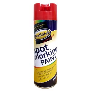 MARKER PAINT ALL ANGLE AEROSOL 500ML RED PROSOLVE