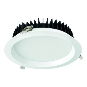 DOWNLIGHT INTERIOR FIXED 40W 3K/4K WHITE 260MM
