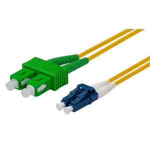 PATCH LEAD 2M SCAPC/LC SINGLE G657A1 DUPLEX FIBRE DYNAMIX