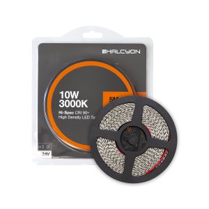 LED TAPE 5M (CUT 50MM) 8MM 10W 120/1M 24V DC-WW