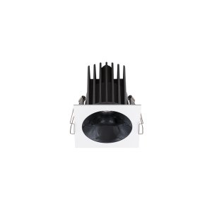 DOWNLIGHT FIXED SQ MED W/ DIM DR 14W 350MA CC WW WH/HG BL