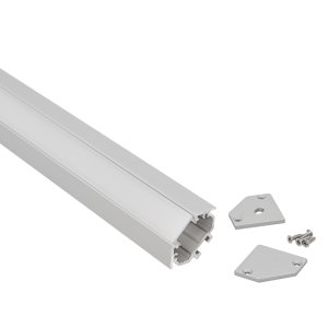 ALU PROF SURF MT W X D MM OPAL FR SIL