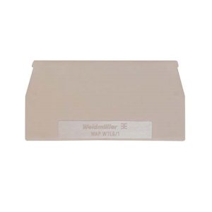 END PLATE WAP WTL 6/1 W SERIES WEIDMULLER