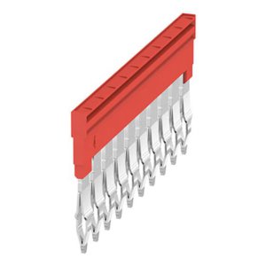 CROSS CONNECT PUSH IN RED ZQV 4N/10 RD A SERIES WEIDMULLER