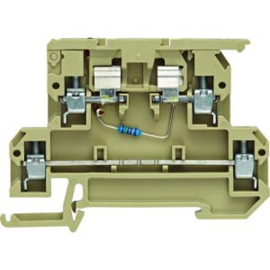 FUSE TERMINAL KDKS1/35 LD 24VDC 4ZB SAK SERIES WEIDMULLER