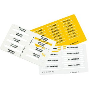 MARKER TAG CABLE TIE MT YELLOW 80X9.5MM 4X25/BOX