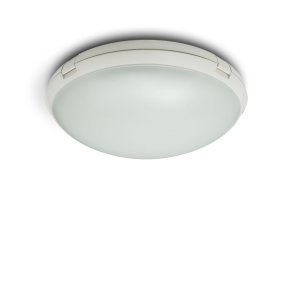 BULKHEAD LED 14W/1320LM COLOUR SELECT IP65 EM-N WHITE 350MM