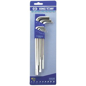 HEX KEY SET 1.5-10MM KT20209MR KING TONY 9PCS