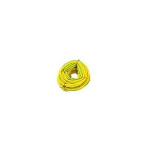PVC SLEEVING 4MM GREEN YELLOW 10M PS4GY10