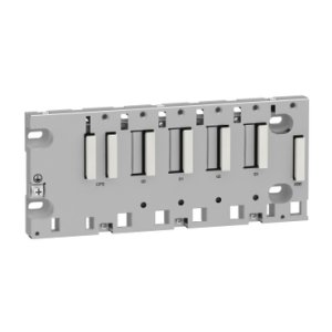 (I) RACK RUGGEDIZED M340 4 SLOTS PANEL, PLATE OR DIN MT