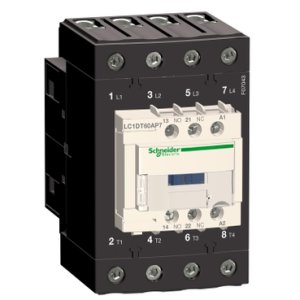 (I) CONTACTOR 4P 4NO AC-1 <= 440V 60A 240VAC 50/60HZ COIL
