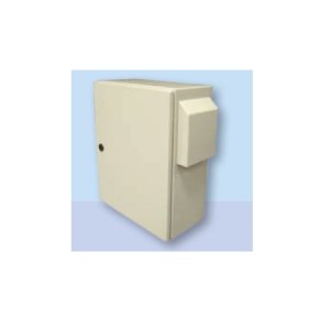 RAIN HOOD SET W/ FILTER 190X150X38.5MM POWDER COATED CVS