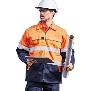 JACKET MENS COTTON DRILL O/N M SYZMIK