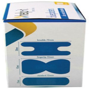 HELP-IT BLUE METAL DETECTABLE FINGERTIP PLASTERS EACH