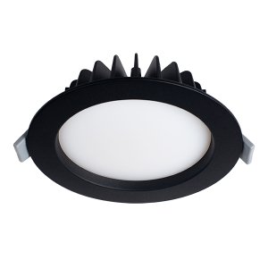DOWNLIGHT LED 12.2W IC-F 110DEG SWITCHABLE CCT 90CRI BLACK